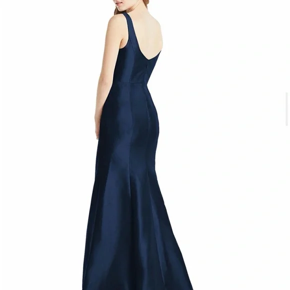 Bella Bridesmaids Dessy Group BB135 Satin Twill Dress - Picture 2 of 8